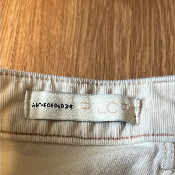 Anthropologie Cream High Rise Jeans size 30. Never worn - Picture 3 of 5